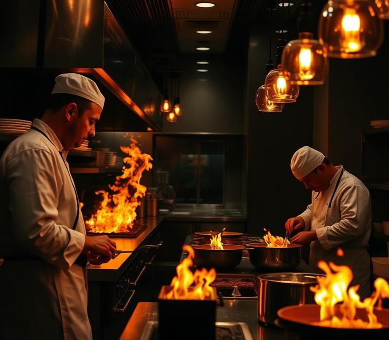 Open kitchen